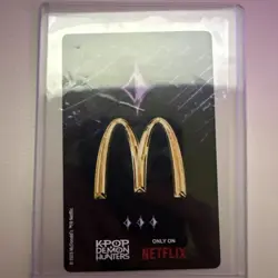 McDonald's K-Pop Demon Hunters Trading Card Rumi Triple Star Rare - Image 2
