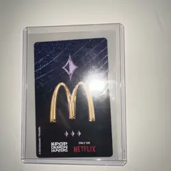 McDonald's K-Pop Demon Hunters Trading Card Rumi Triple Star Rare - Image 4