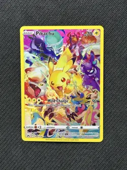 NM Pikachu 160/159 Crown Zenith Secret Rare Holo Pokemon Card - Image 1