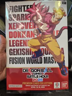 Bandai Namco Dragon Ball Battle Hour 2026 Premium Card Collection 8 Energy Mark… - Image 1