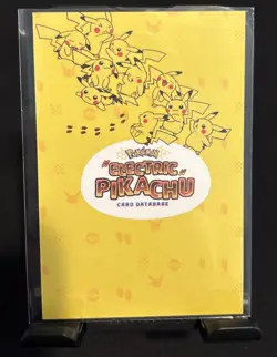 Rare Full Art Luigi Pikachu Pokemon Card Database Rainbow Foil Low Pop 🏎🌈🐢 - Image 2