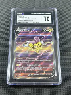 Pokemon TCG Crown Zenith: Raikou V Suicune V Entei V Cards Set CGC 10 Gem Mint - Image 2