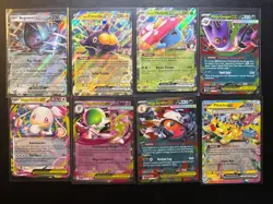 Lot Of 8 Ascended Heroes Pokemon EX Cards English NM Gengar, Pikachu & More! - Image 1