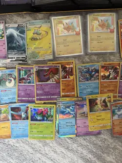 Storage Unit: Pokemon Card Lot (F), 375+ ALL R HOLO OR RARER NO BASE Incl Binder - Image 2