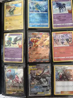 Storage Unit: Pokemon Card Lot (F), 375+ ALL R HOLO OR RARER NO BASE Incl Binder - Image 3