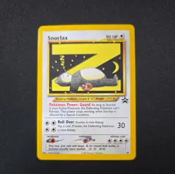 Snorlax 49/53 WOTC Black Star Promo Card 2002 Vintage pokemon 49 - Image 1