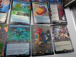 Magic: The Gathering Marvel Spider-Man Foils Full Art Mixed Lot 40 Cards - Image 3