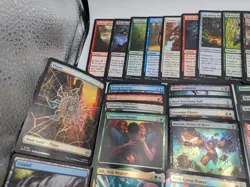 Magic: The Gathering Marvel Spider-Man Foils Full Art Mixed Lot 40 Cards - Image 5
