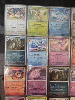 Lot Of 28 x Pokemon Eeveelutions Cards Eevee Line - Image 2