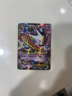 Pokemon TCG M Gengar EX Black Star Promo Shiny Holo Card Great Condition - Image 1