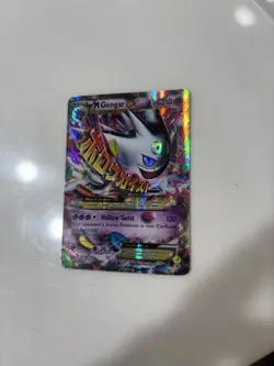 Pokemon TCG M Gengar EX Black Star Promo Shiny Holo Card Great Condition - Image 4