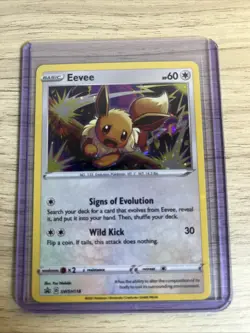 Eevee SWSH118 SWSH: Sword & Shield Promo Cards Holo - Image 1