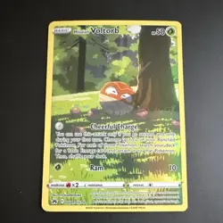 Pokemon Hisuian Voltorb GG01/GG70 Crown Zenith Ultra Rare Basic 50HP Holo Card - Image 1