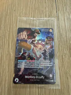 Monkey.D.Luffy (PSA Magazine) OP05-060 One Piece Promotion Cards Foil In Wrapper - Image 1