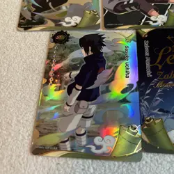 Naruto Series 1 Heaven Scroll Card Lot of 5 Great Condition - Image 3