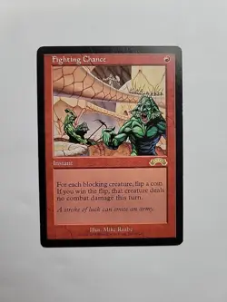 MTG - Fighting Chance Exodus Regular Rare #82 - Image 1