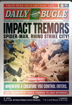 MTG) SECRET LAIR X MARVEL SPIDER-MAN: DAILY BUGLE BREAKING NEWS FOIL EDITION - Image 3