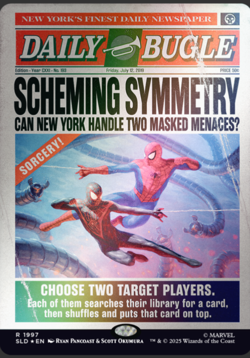 MTG) SECRET LAIR X MARVEL SPIDER-MAN: DAILY BUGLE BREAKING NEWS FOIL EDITION - Image 4
