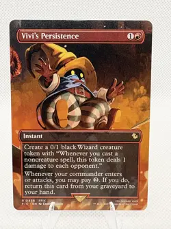 Vivi's Persistence (Borderless) MTG Commander: Final Fantasy Regular NM - Image 1