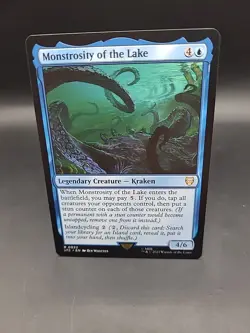 Monstrosity of the Lake #22 (NM) Lord of the Rings LTC Magic MTG - Image 1