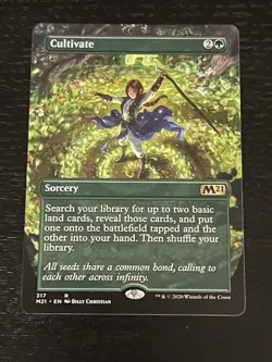 MTG Cultivate Core Set 2021 317 Regular Rare - Image 1