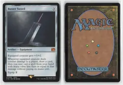 Buster Sword 255 Mythic FINAL FANTASY Magic: The Gathering Near Mint - Image 3