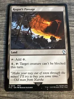 Rogue's Passage - 415 - FIC - NM - MTG Magic the Gathering - Image 1
