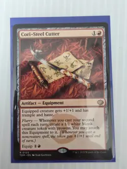 Cori-Steel Cutter Foil Tarkir: Dragonstorm 103 MTG Magic: the Gathering - Image 1