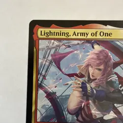 Lightning, Army of One Final Fantasy Mythic Rare - Image 2