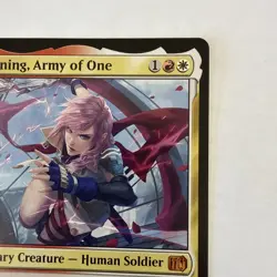 Lightning, Army of One Final Fantasy Mythic Rare - Image 3