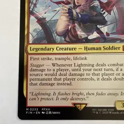 Lightning, Army of One Final Fantasy Mythic Rare - Image 5