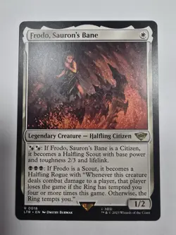 Frodo, Sauron's Bane Universes Beyond: the Lord of the Rings Mtg - Image 1