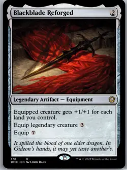 Blackblade Reforged R Commander: Dominaria United 178 NM Normal - Image 1