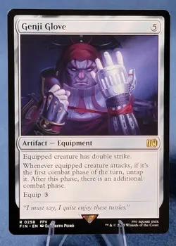 MTG / Genji Glove / FIN / #258 / Regular / Rare / NM 🔮 A - Image 1