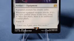 MTG / Genji Glove / FIN / #258 / Regular / Rare / NM 🔮 A - Image 3