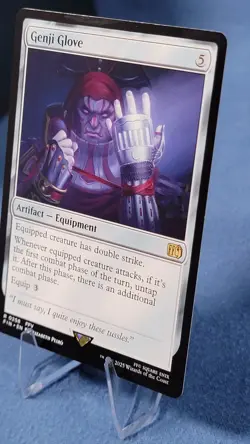 MTG / Genji Glove / FIN / #258 / Regular / Rare / NM 🔮 A - Image 4