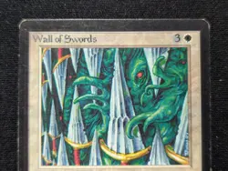 Wall of Swords - Beta - MP - MTG - Magic the Gathering - White - Wall - Image 3