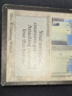 Castle - Beta - Uncommon - LP - MTG - Magic the Gathering - White - Enchant - Image 2