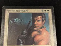 Veteran Bodyguard - Beta - Rare - LP - MTG - Magic the Gathering - White - Image 3