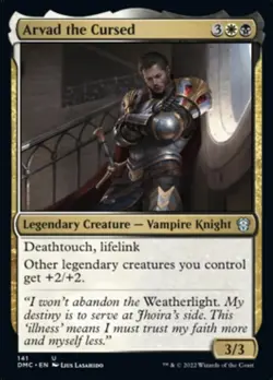 Arvad the Cursed [Dominaria United Commander] MTG - Image 1