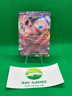 Pokemon TCG Mew ex 151/165 Scarlet & Violet 151 Holo Double Rare LP - Image 1