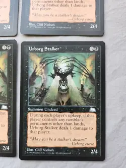 4 Urborg Stalker Weatherlight Regular NM Near Mint MTG - Image 2