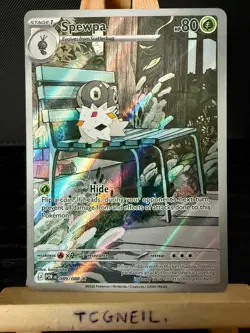 Spewpa 89 / 088 - Pokemon TCG Perfect Order Card IR - Pack Fresh / EN / NM - Image 1