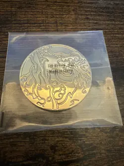Pokemon Charizard Metal Coin Token 2022 Ultra Premium Collection⚡❄ - Image 1