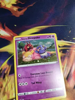 Galarian Slowpoke Black Star Promo Sword & Shield SWSH126 Pokemon TCG - Image 2