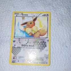 Pokemon Eevee RC14/RC25 Legendary Treasures Radiant Collection Holo Uncommon Eng - Image 1