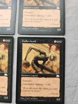 4 Gallowbraid Weatherlight Regular NM Near Mint MTG - Image 2