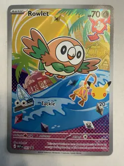 Pokemon First Partner Illustration Collection Series 1 Alolan Starters MEP 43-45 - Image 3