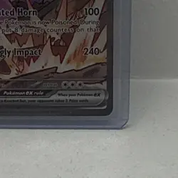 Pokemon Team Rocket's Nidoking EX 233/182 Sv10: Destined Rivals SIR - Image 4