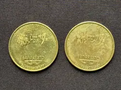 Rare vintage Japanese Pokemon coins Banpresto Pikachu & Scyther coin/ Medal - Image 2